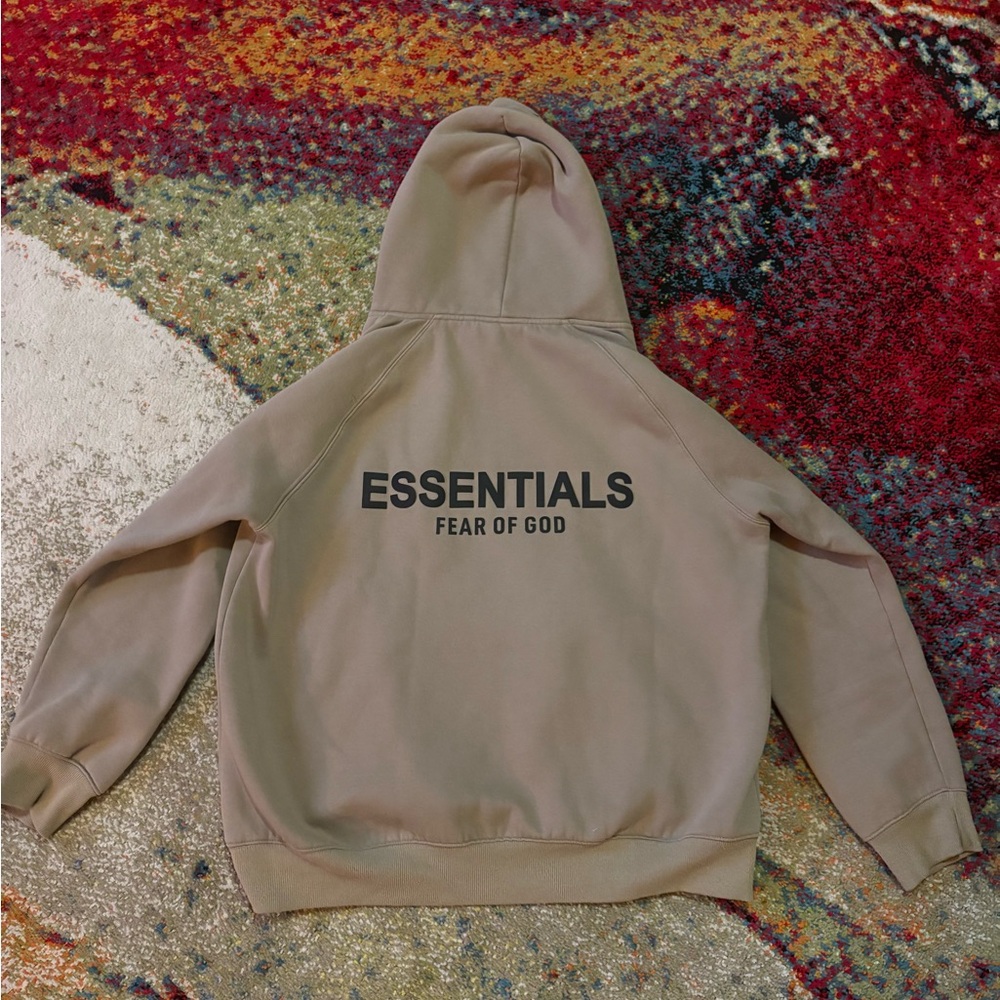 Essentials Tan Hoodie